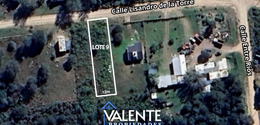 LOTE 9 OPORTUNIDAD (A 3 CUADRAS DE AV. FERRARINI) LA FALDA