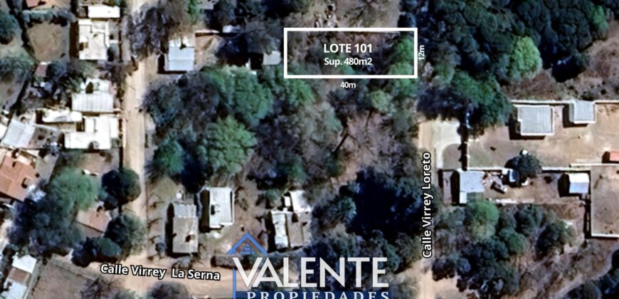 LOTE 101 – LA SERNA Y URQUIZA