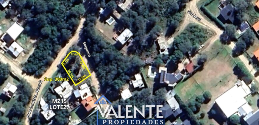 LOTE ESQUINA EN LA FALDA – A METROS DE AV. ITALIA