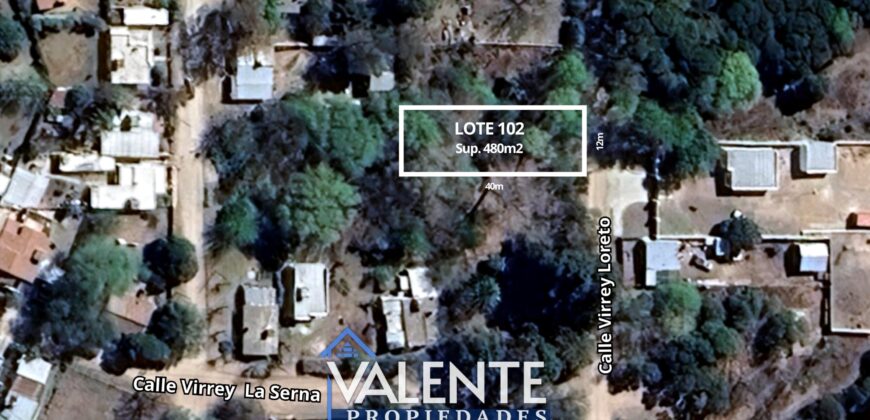 LOTE 102 – LA SERNA Y URQUIZA