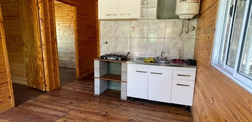 IMPECABLE CABAÑA 2 DORMITORIOS